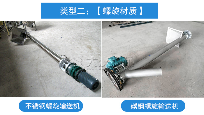 螺旋輸送機(jī)材質(zhì)