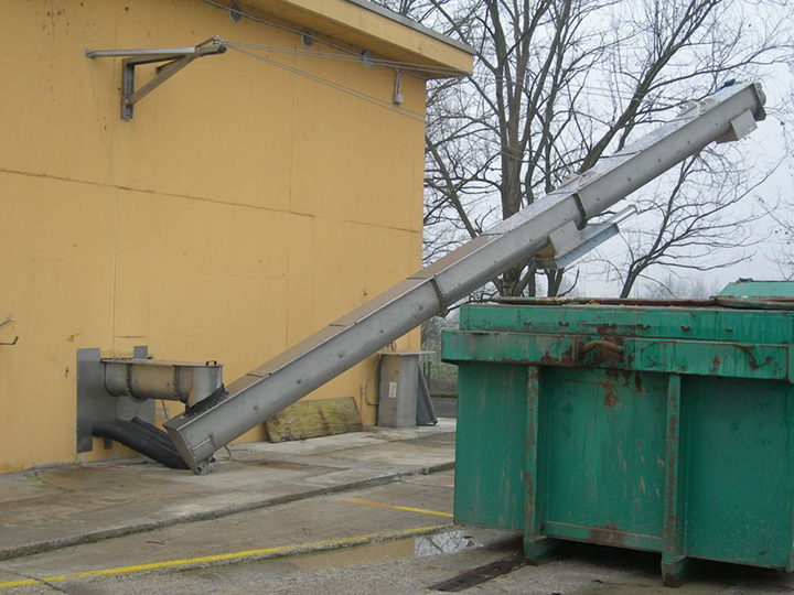 U型螺旋輸送機的承壓能力有限，不適合輸長距離輸送