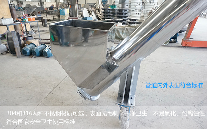  不銹鋼螺旋輸送機能用在食品行業(yè)么？